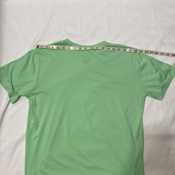 NIKE,MEN,LIGHT GREEN,DRI-FIT,SHORT SLEEVE,MILER T-SHIRT.SIZE-LARGE. - Picture 3 of 11
